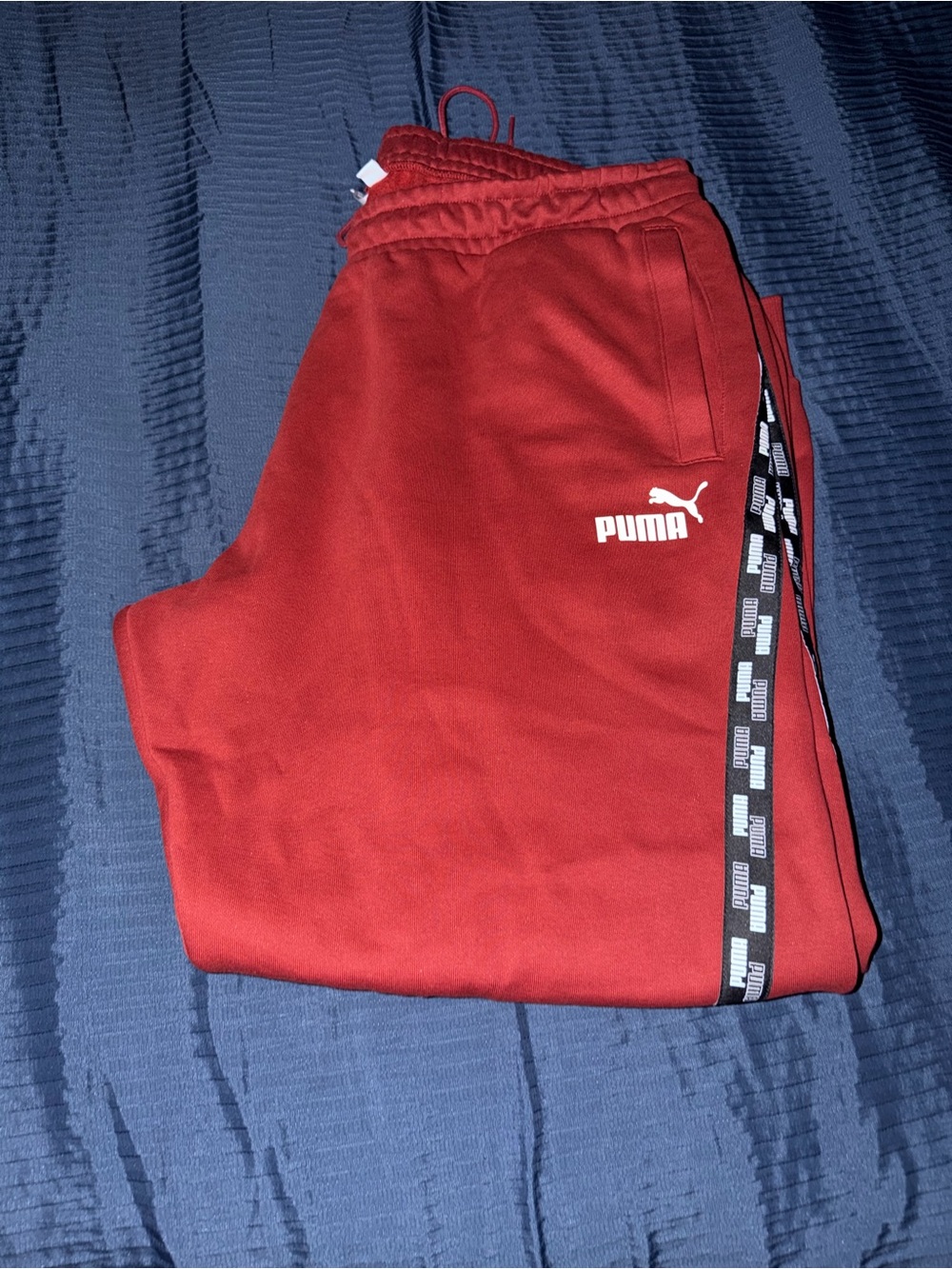 Puma Red Jogger Bottoms - XXL